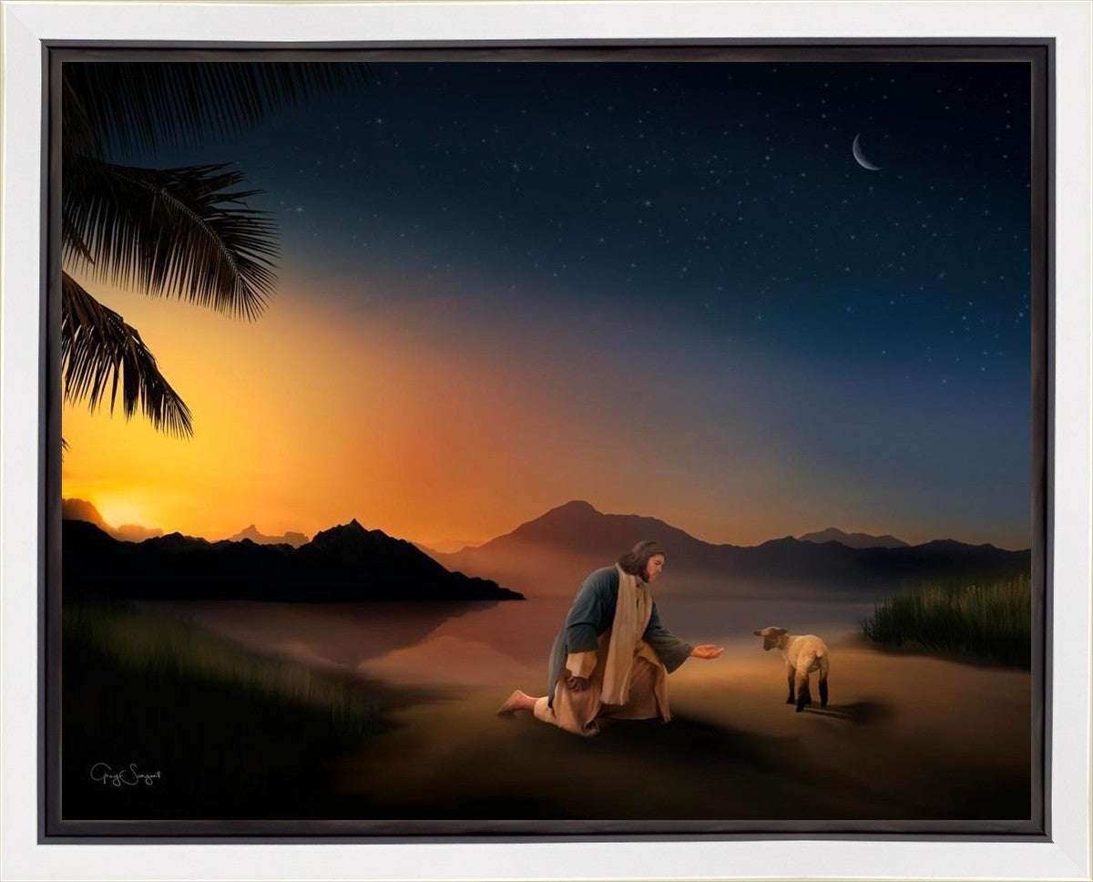 Time With The Lamb Gallery Wrap