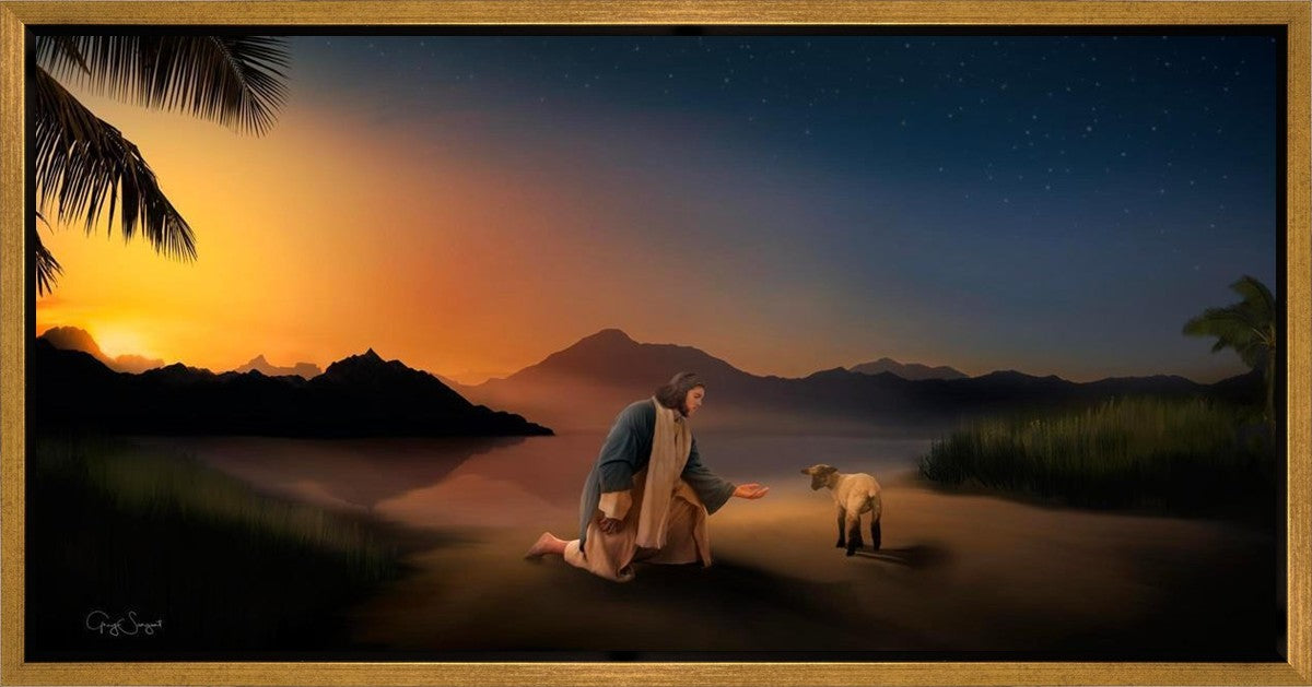 Time With The Lamb Gallery Wrap