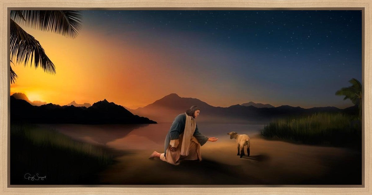 Time With The Lamb Gallery Wrap