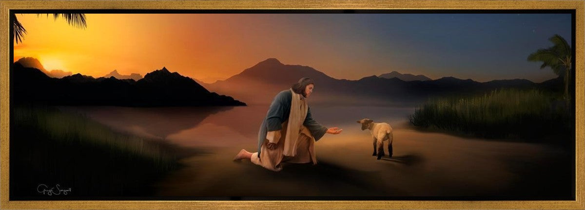 Time With The Lamb Gallery Wrap