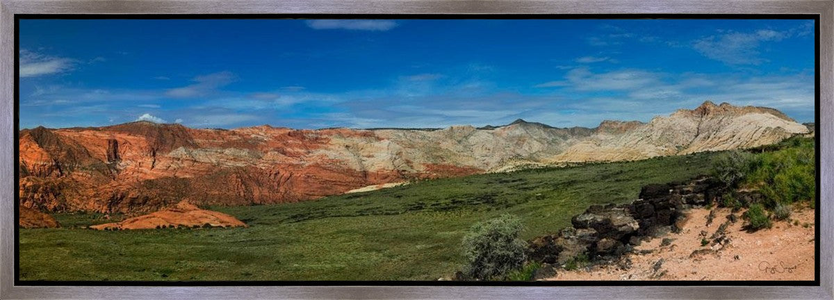 Snow Canyon Panoramic Gallery Wrap