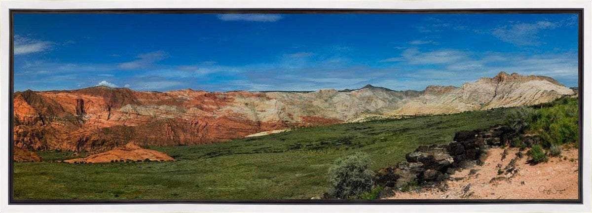 Snow Canyon Panoramic Gallery Wrap