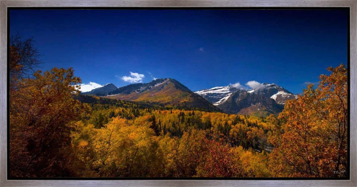 Back Side Of Timpanogos Gallery Wrap