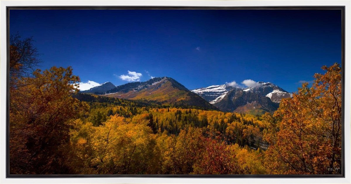 Back Side Of Timpanogos Gallery Wrap