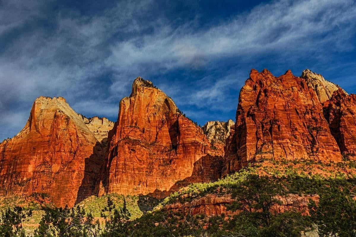Three Patriarchs Of Zion Gallery Wrap