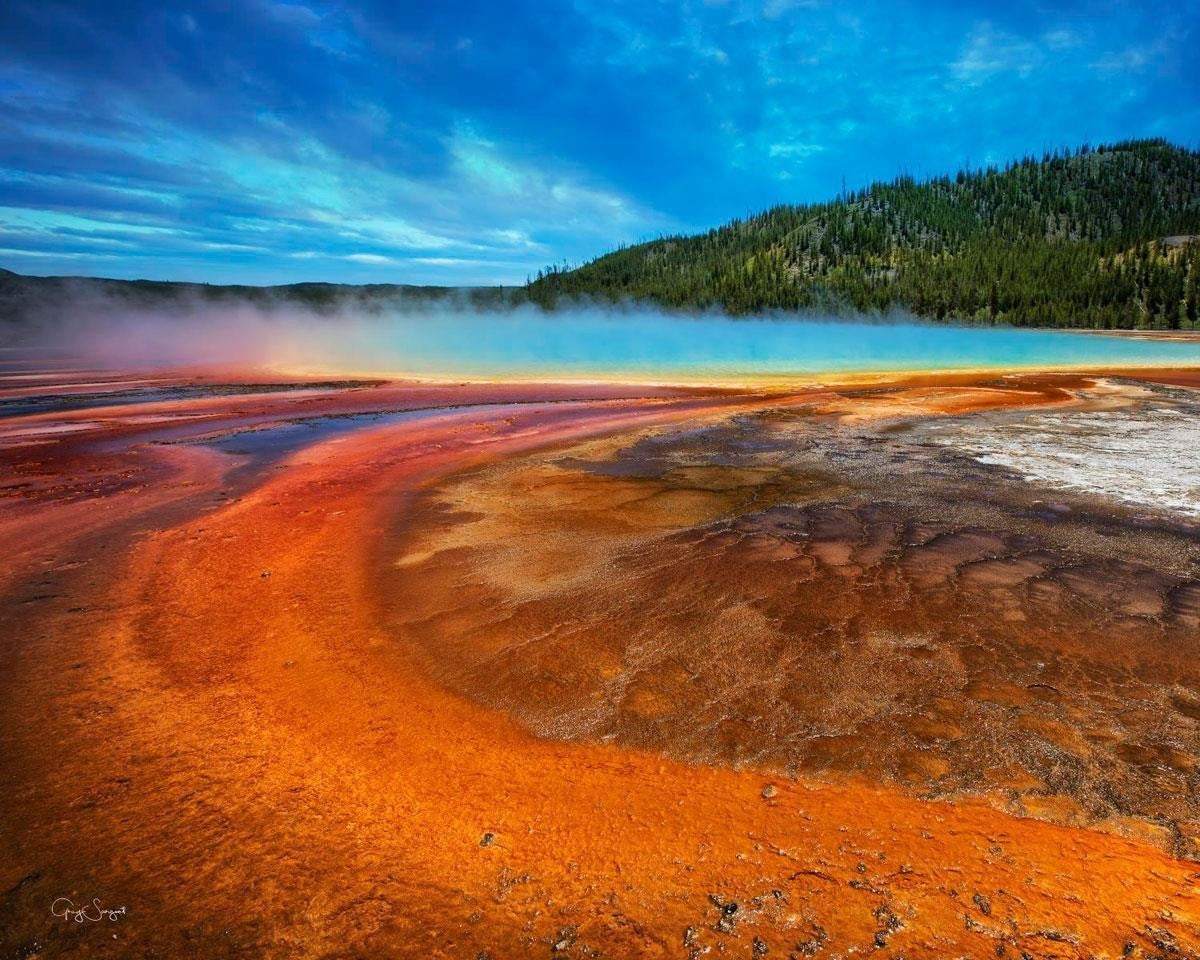 Grand Prismatic Gallery Wrap