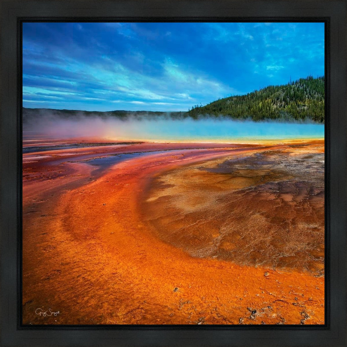 Grand Prismatic Gallery Wrap