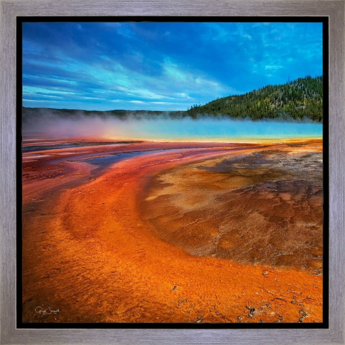 Grand Prismatic Gallery Wrap