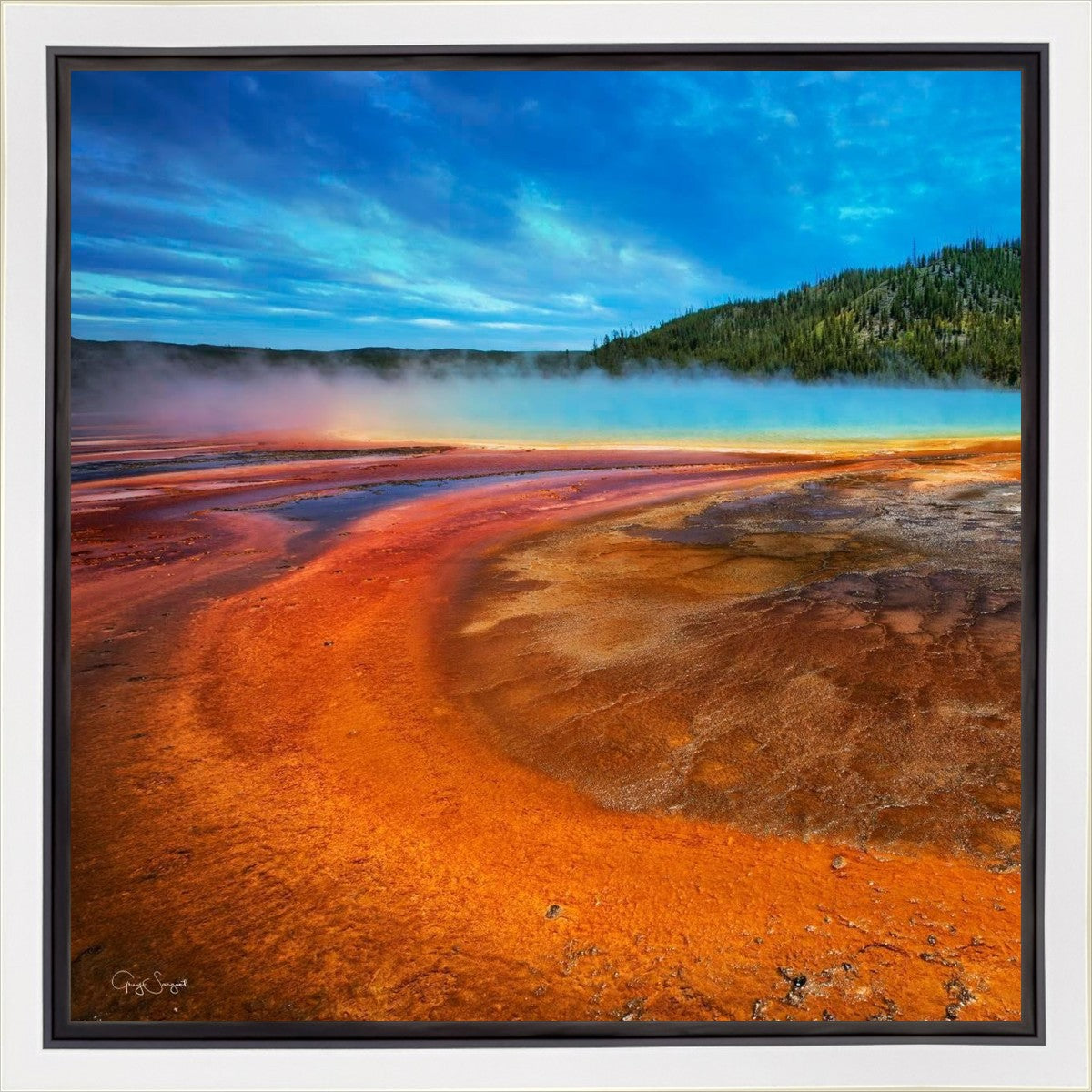 Grand Prismatic Gallery Wrap