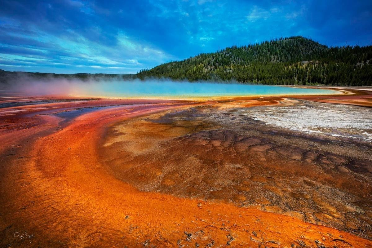 Grand Prismatic Gallery Wrap