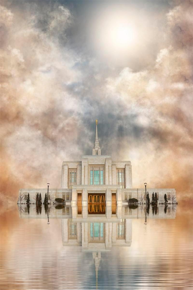 Millennial Reflection Ogden Temple Gallery Wrap