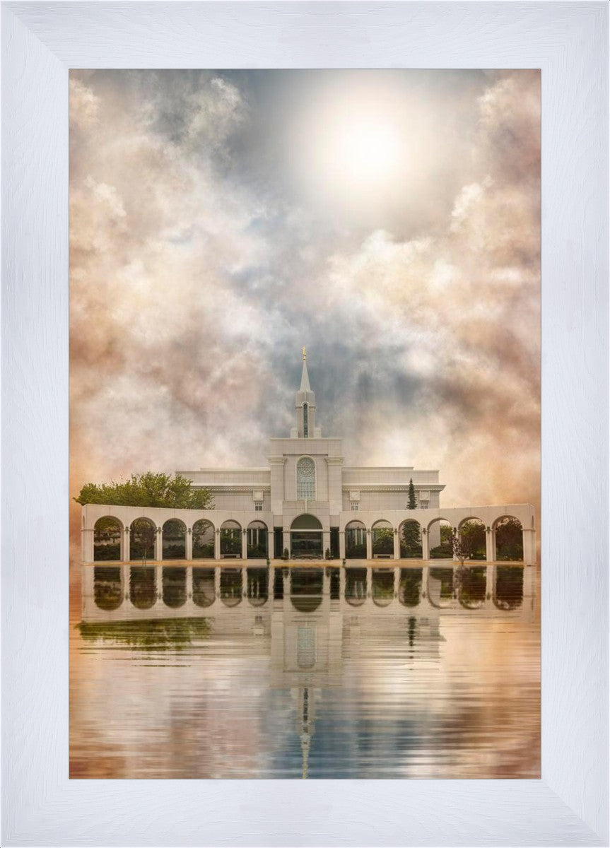 Millennial Reflection Bountiful Utah Temple