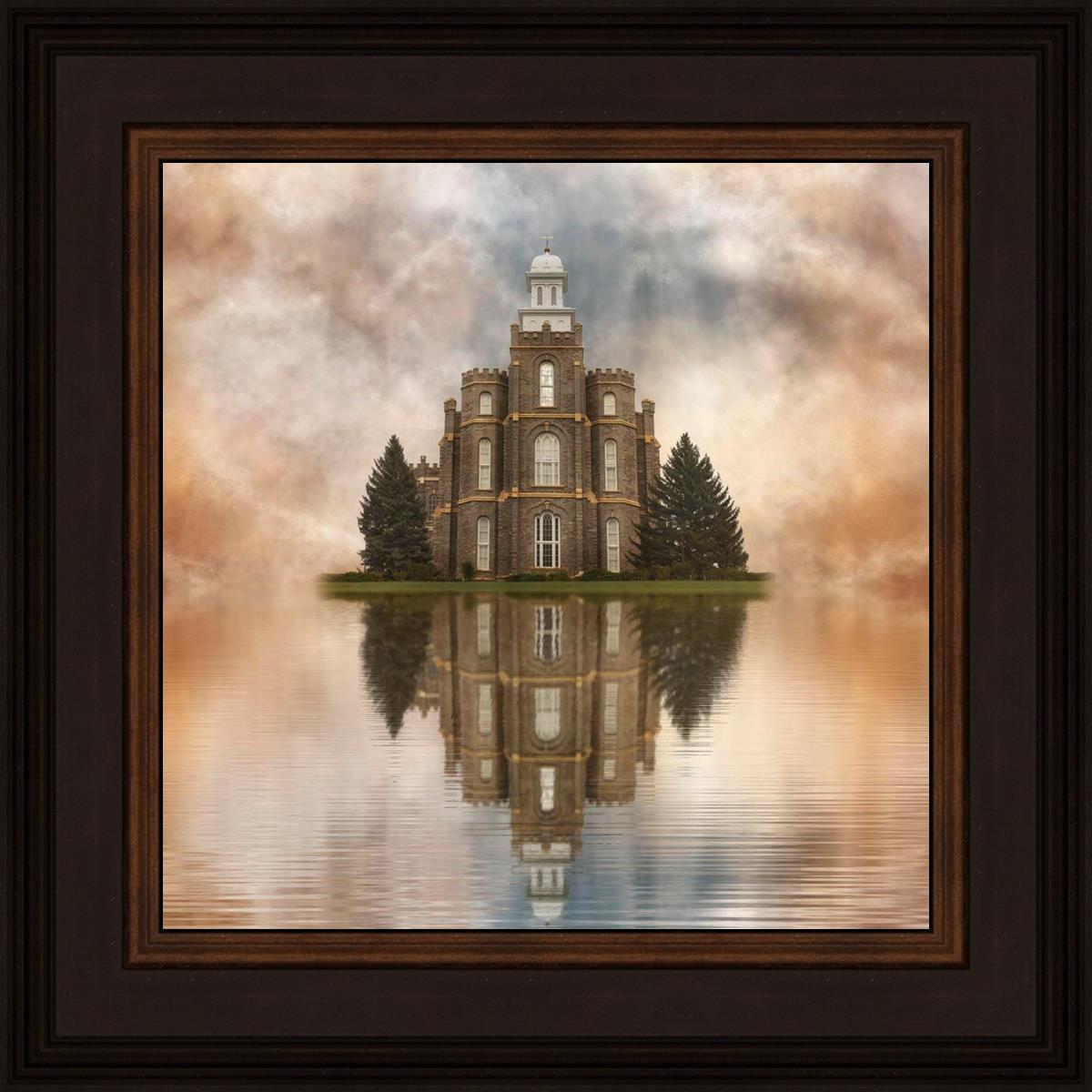 Millennial Reflection Logan Utah Temple