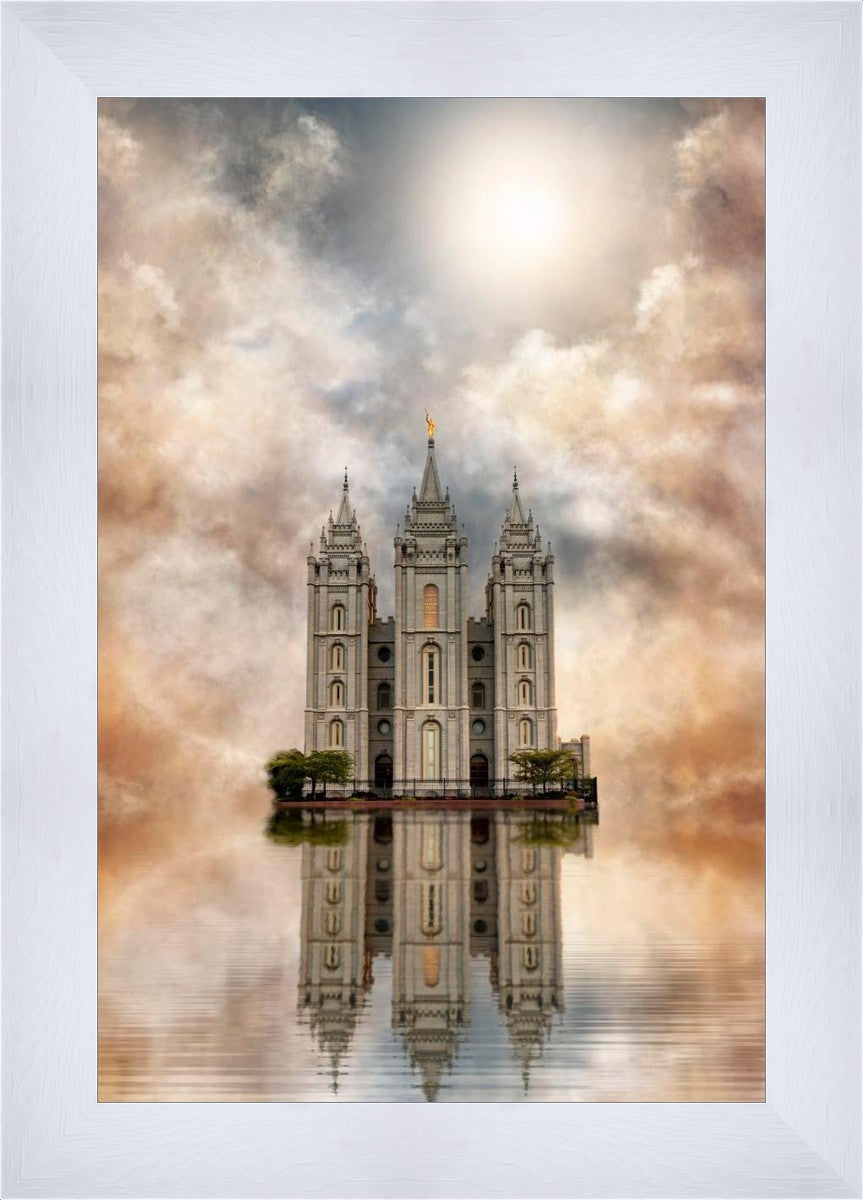 Millennial Reflection Salt Lake City Utah Temple