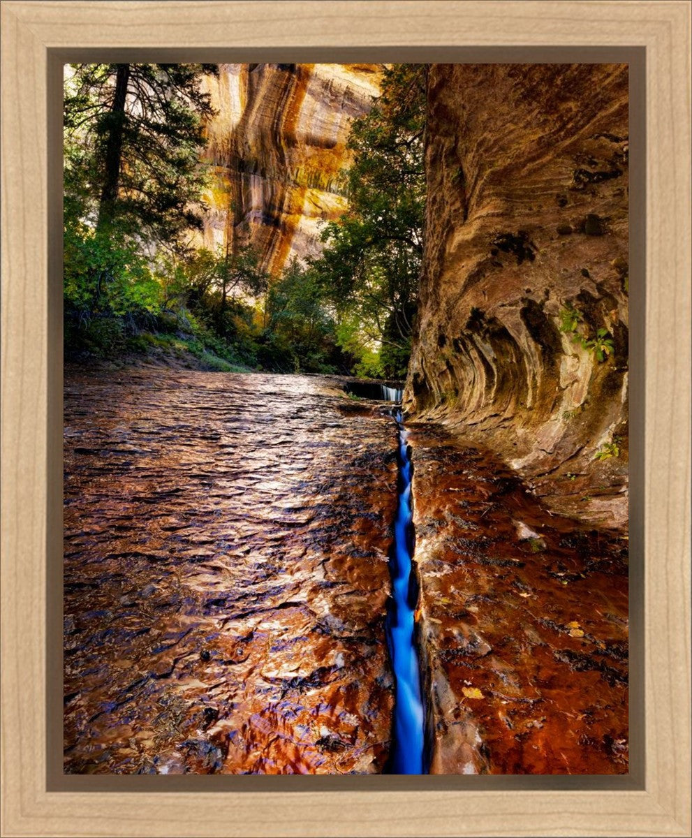 Zions Fissure Gallery Wrap