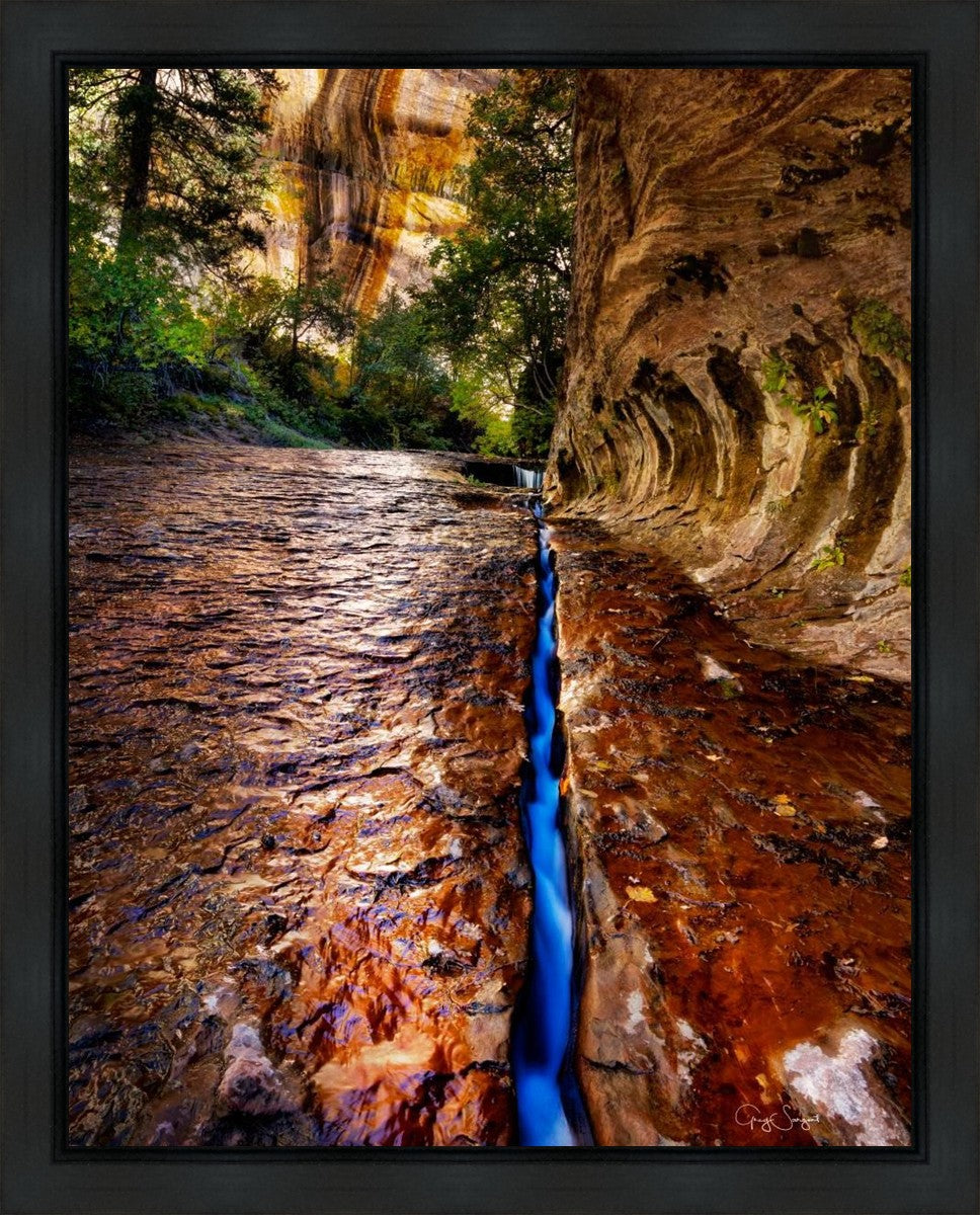 Zions Fissure Gallery Wrap