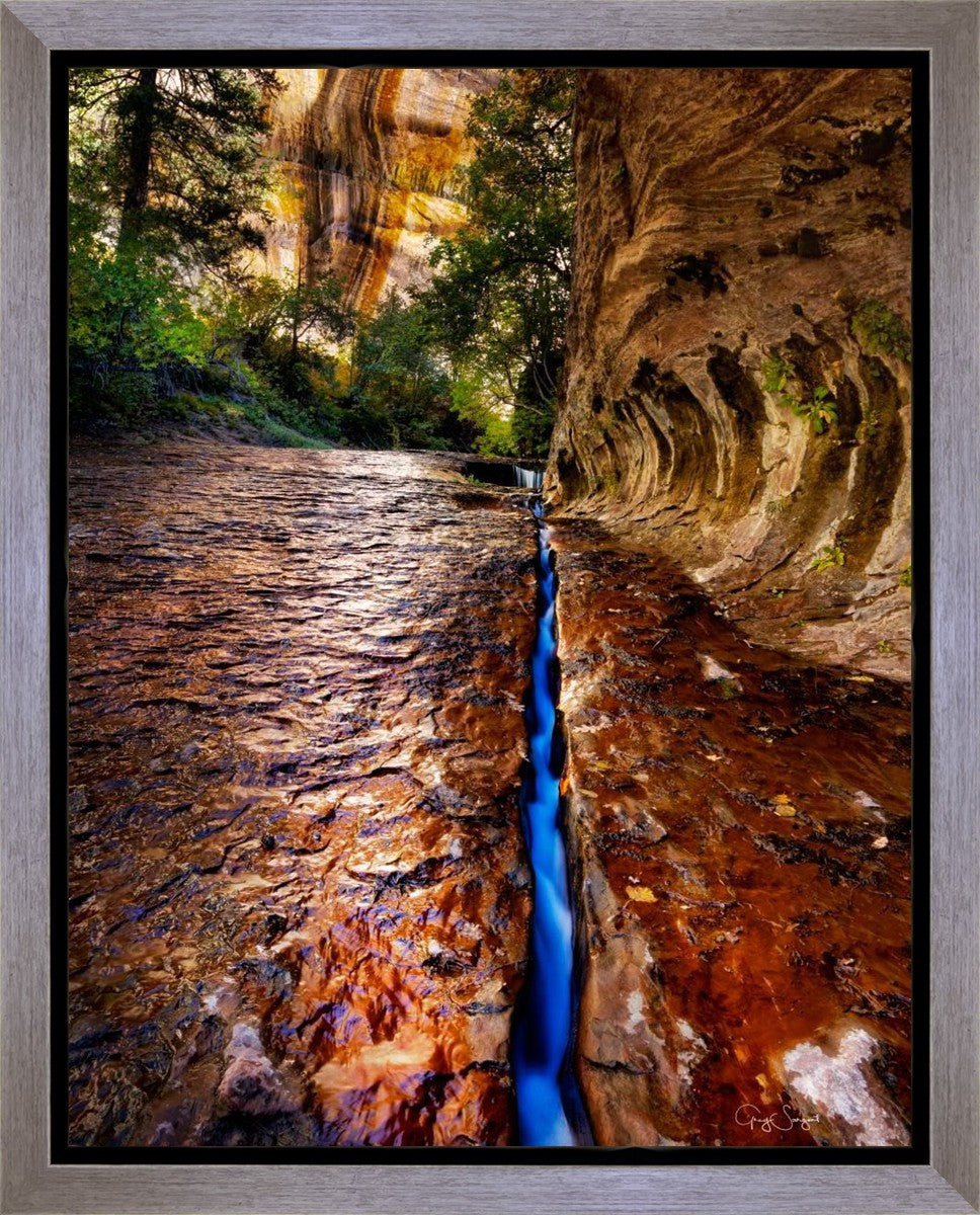 Zions Fissure Gallery Wrap