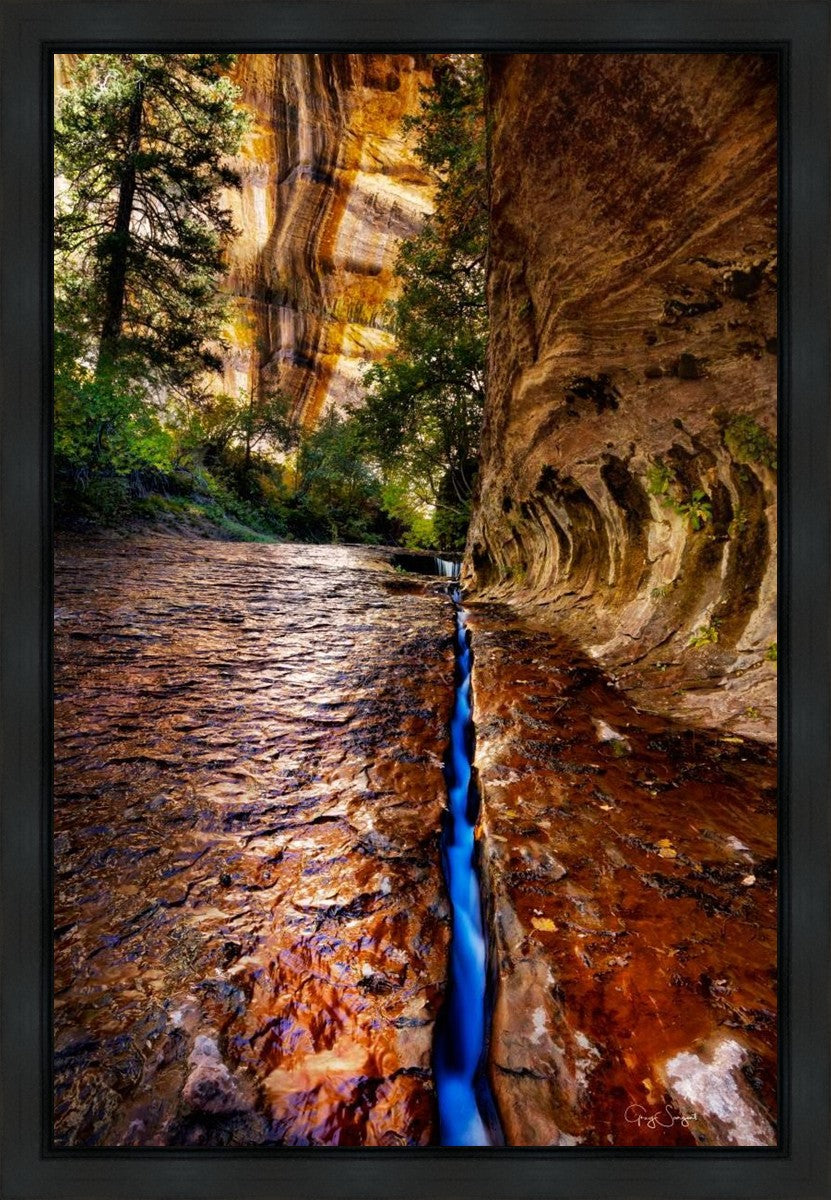 Zions Fissure Gallery Wrap