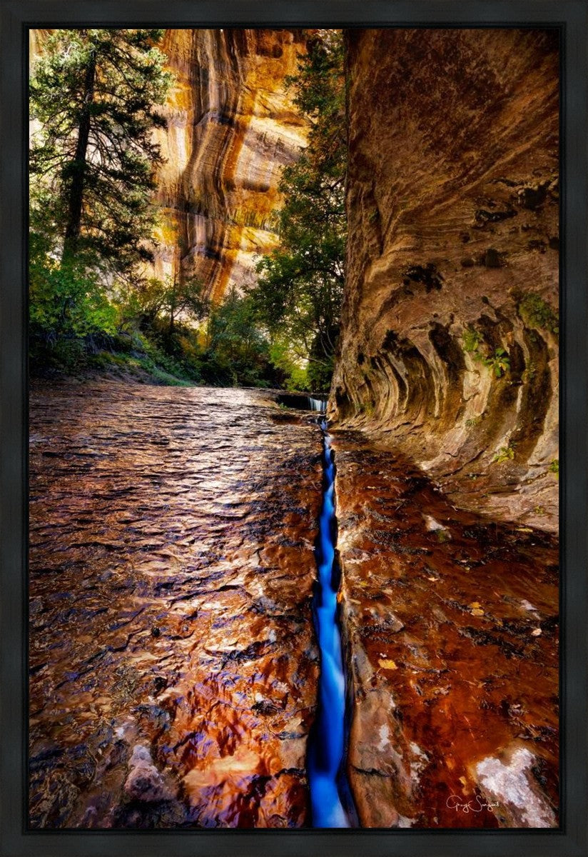 Zions Fissure Gallery Wrap