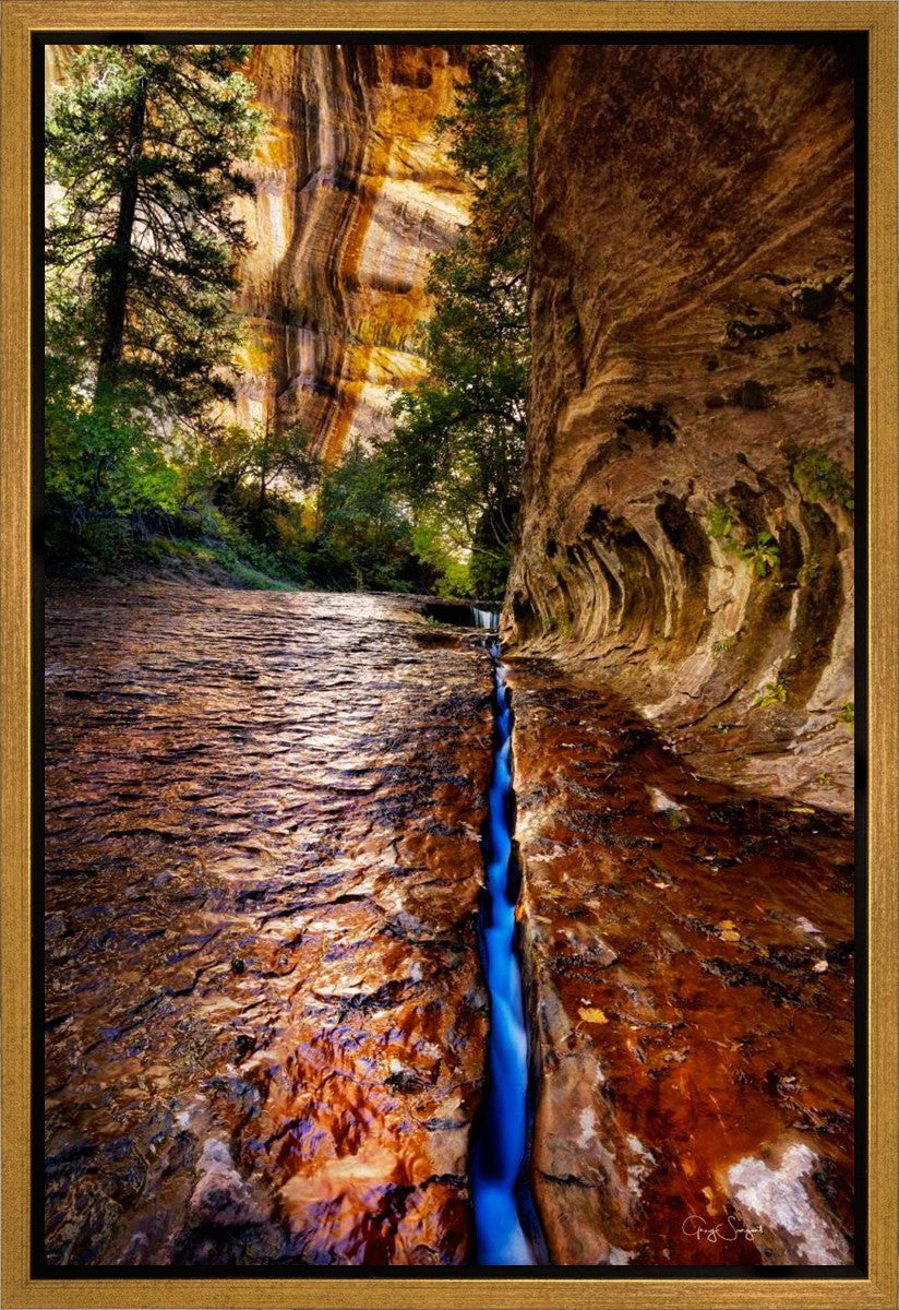 Zions Fissure Gallery Wrap