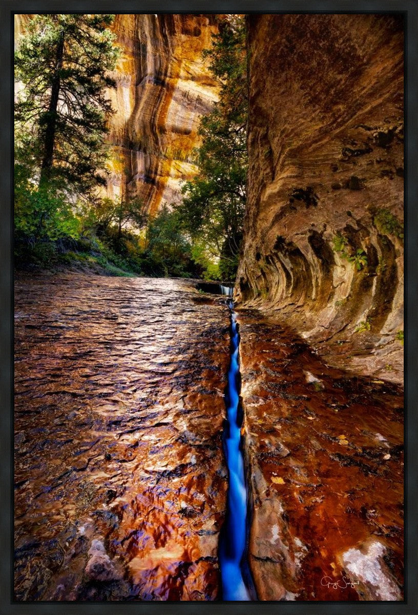 Zions Fissure Gallery Wrap