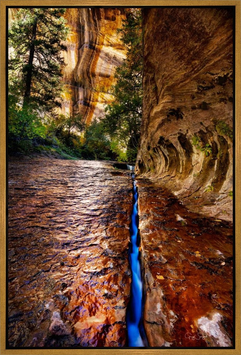 Zions Fissure Gallery Wrap