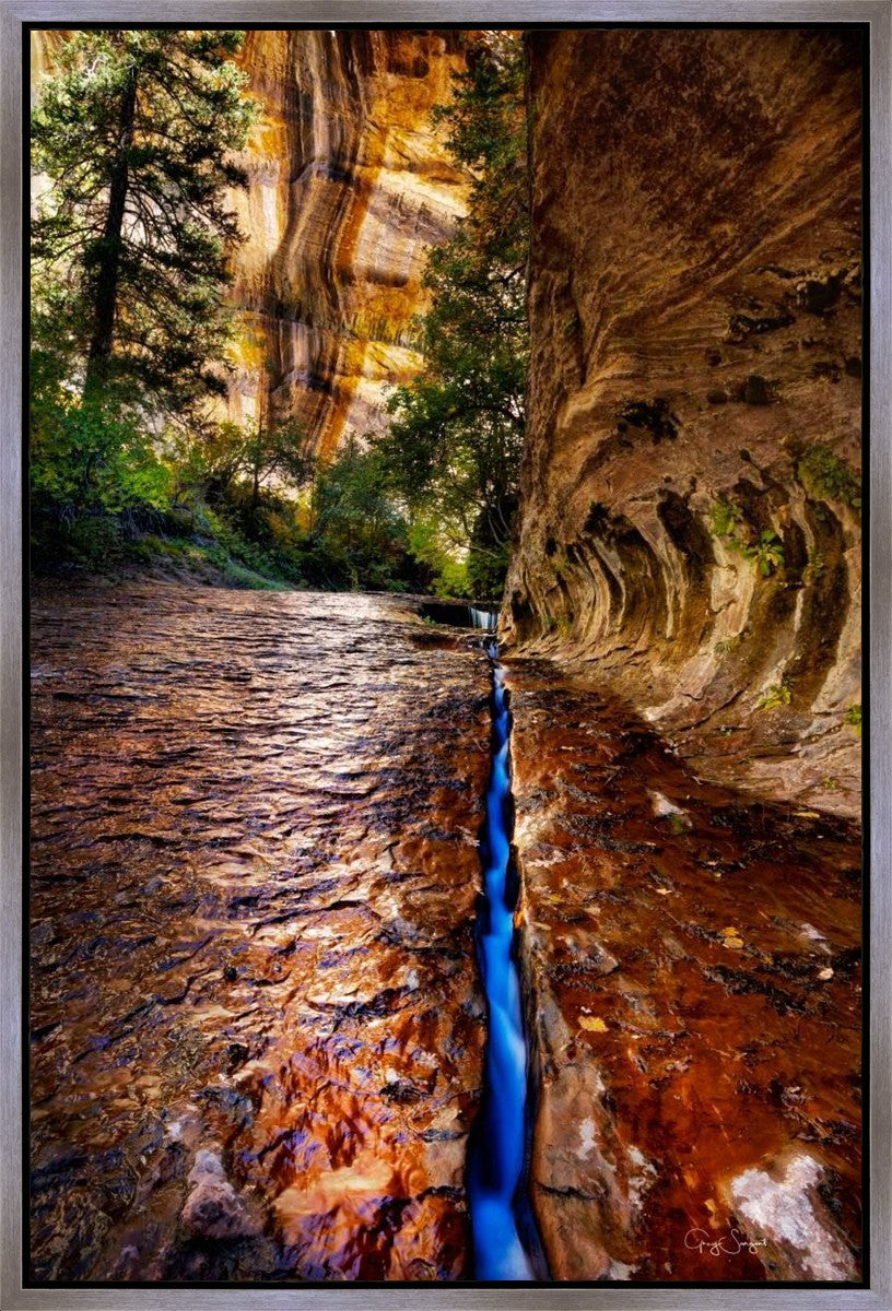 Zions Fissure Gallery Wrap