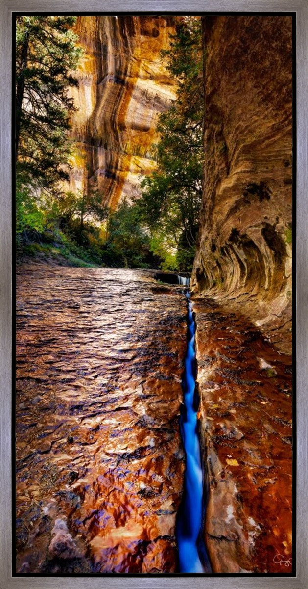 Zions Fissure Gallery Wrap