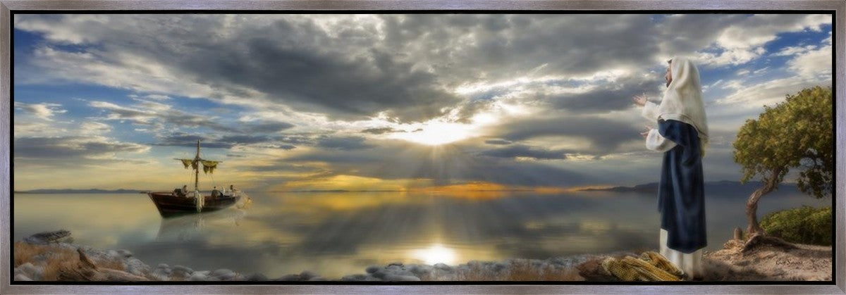 Cast Thy Net Large Wall Art Gallery Wrap