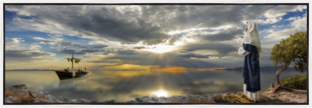 Cast Thy Net Large Wall Art Gallery Wrap