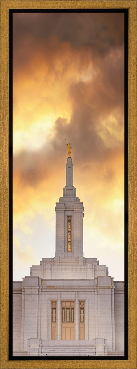 Pocatello Temple Spire Gallery Wrap
