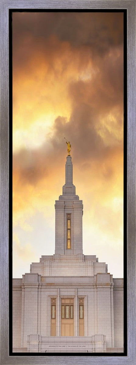 Pocatello Temple Spire Gallery Wrap