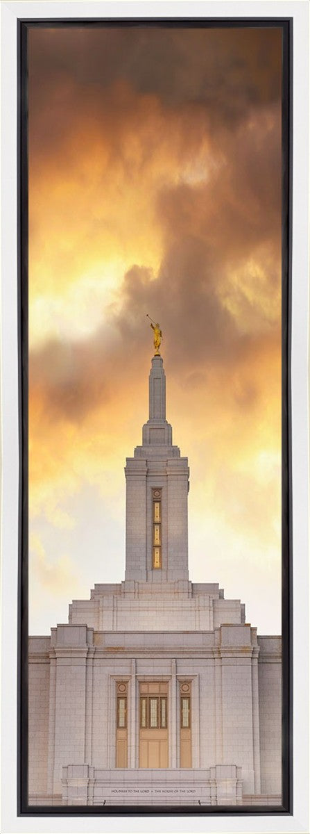 Pocatello Temple Spire Gallery Wrap
