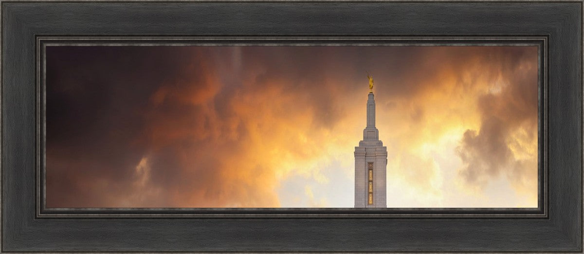 Pocatello Temple Sunset
