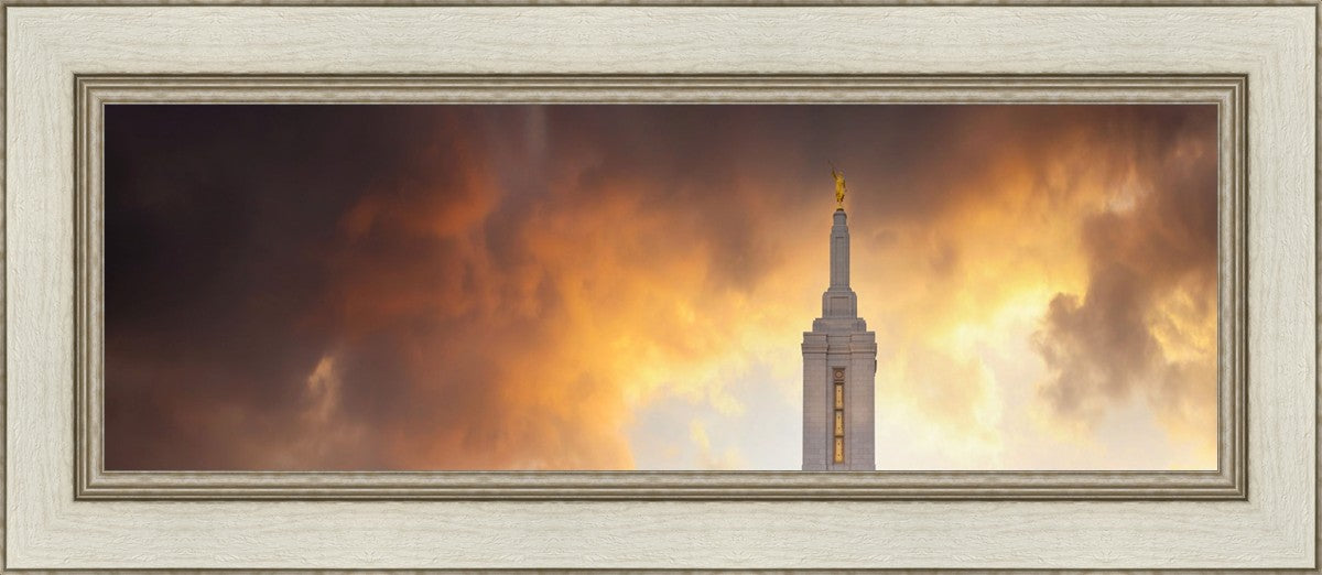 Pocatello Temple Sunset