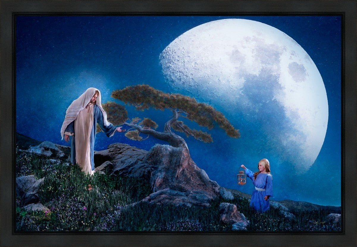 Teach Me to Walk in the Light Gallery Wrap
