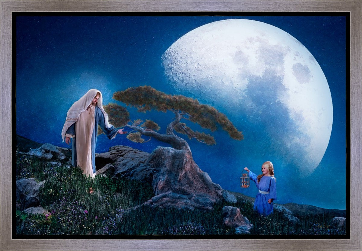 Teach Me to Walk in the Light Gallery Wrap