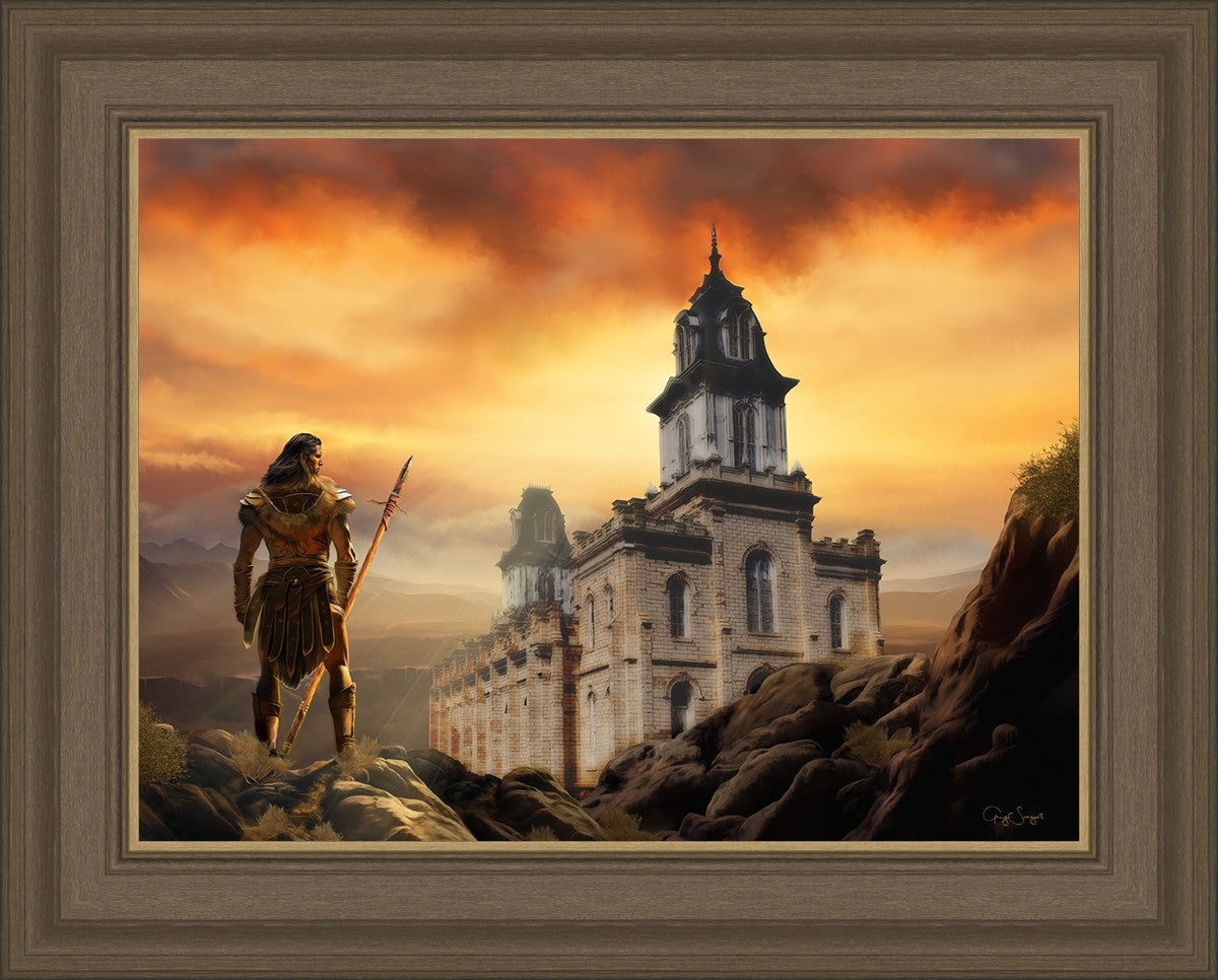 Moroni at Manti
