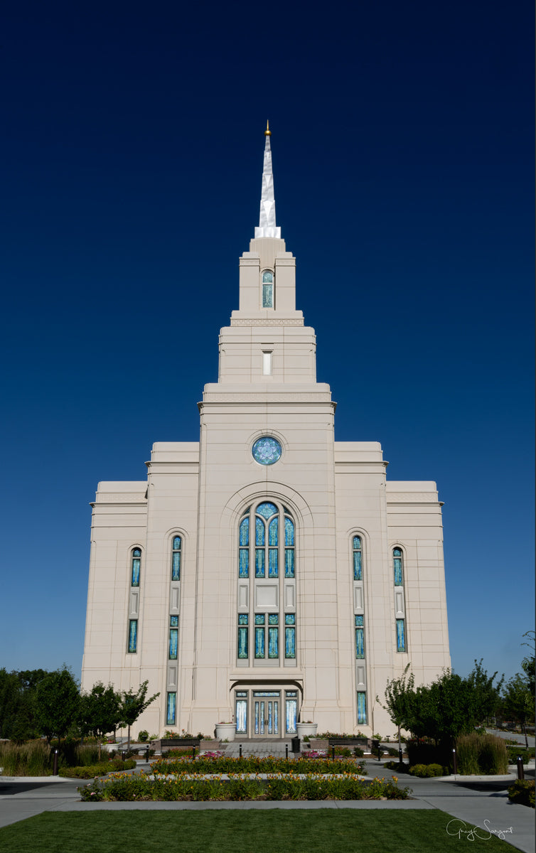 Layton Utah Covenant Path Large Wall Art