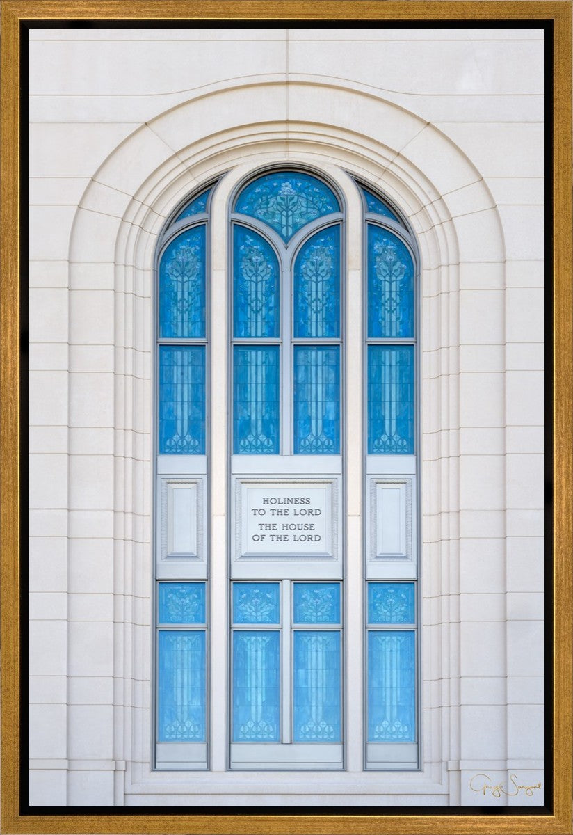 Layton Utah Holiness to the Lord Gallery Wrap