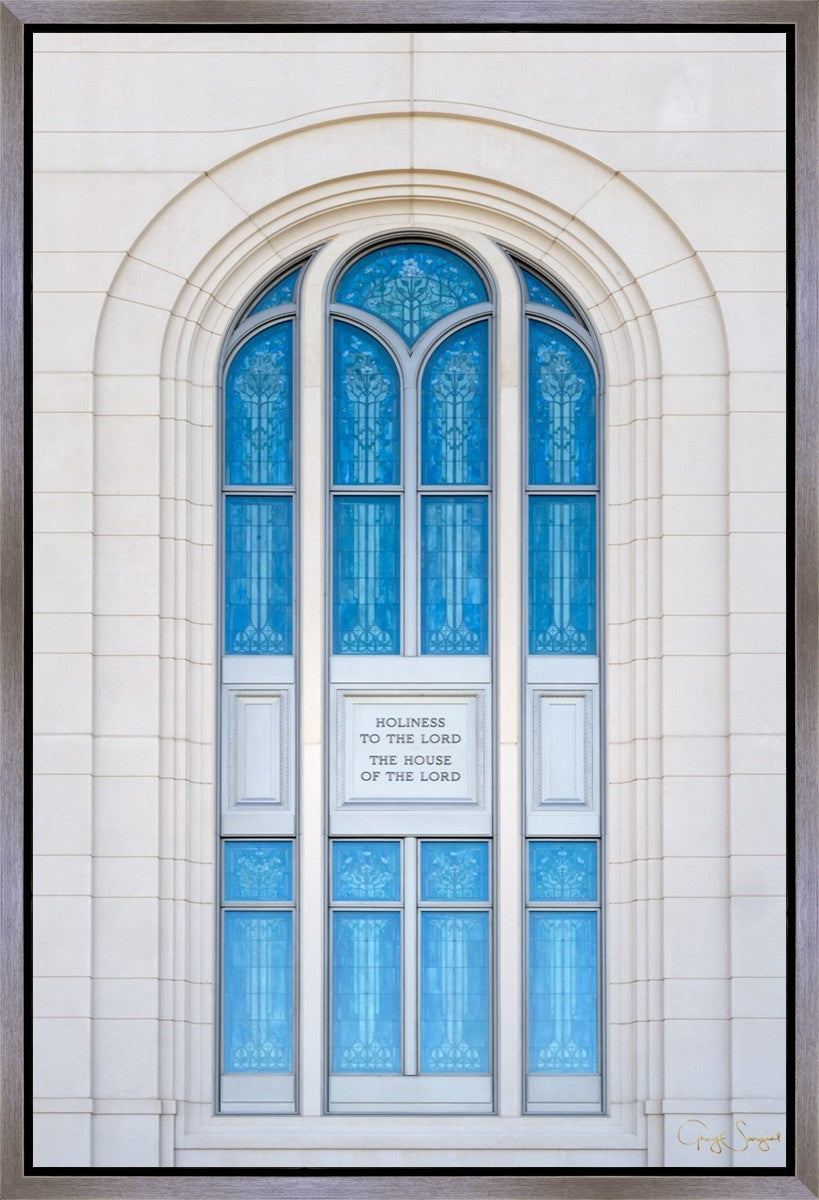 Layton Utah Holiness to the Lord Gallery Wrap