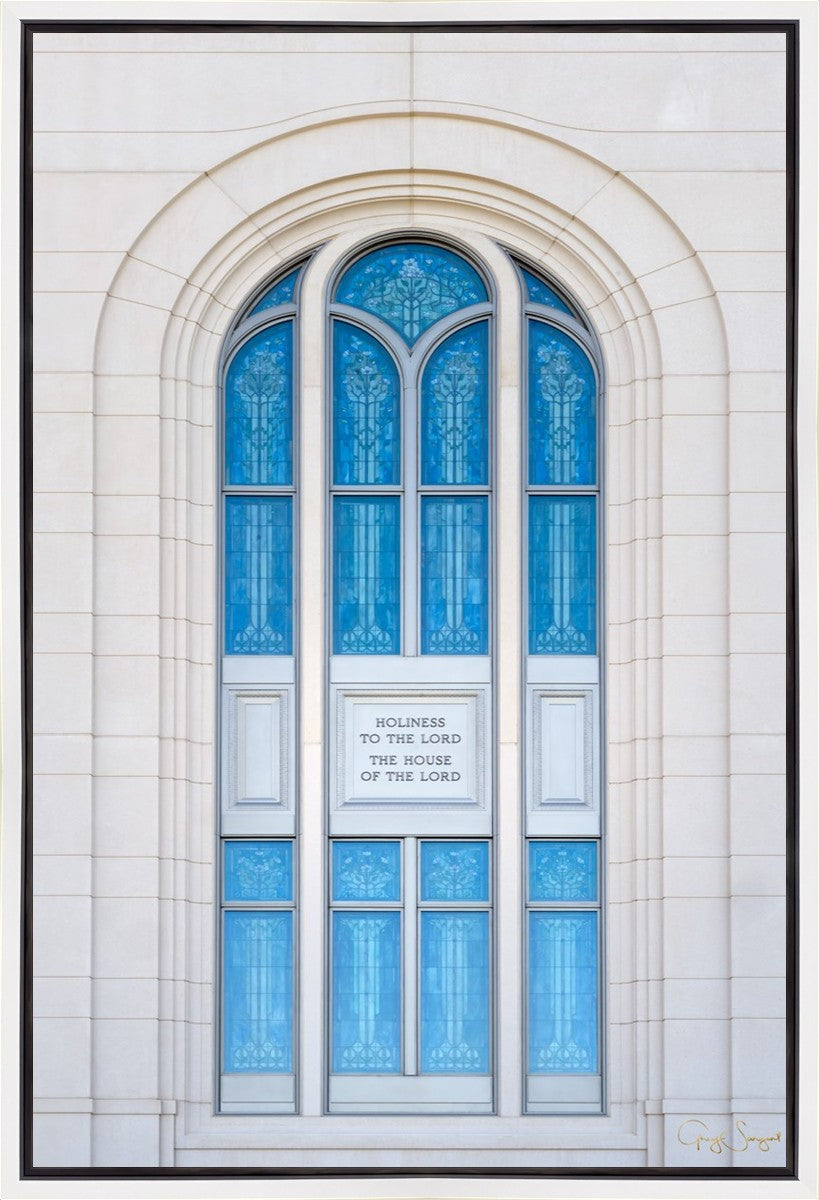 Layton Utah Holiness to the Lord Gallery Wrap