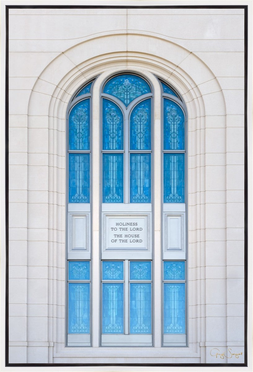 Layton Utah Holiness to the Lord Gallery Wrap