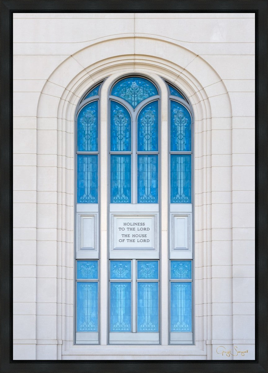 Layton Utah Holiness to the Lord Gallery Wrap