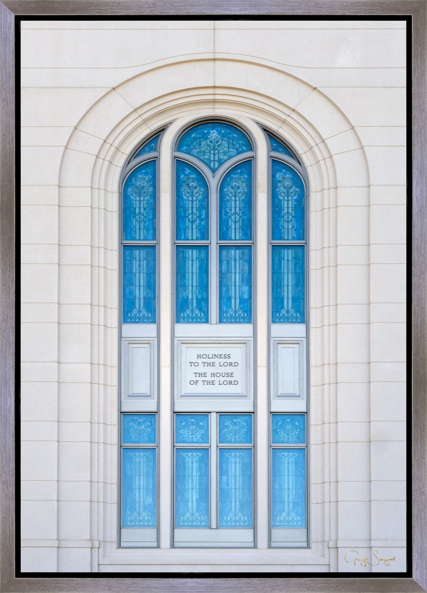 Layton Utah Holiness to the Lord Gallery Wrap