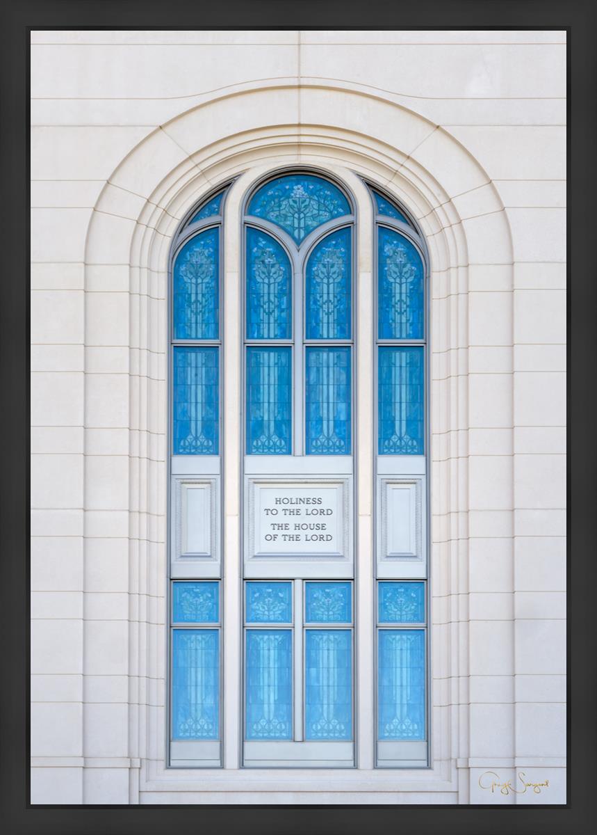 Layton Utah Holiness to the Lord Large Wall Art