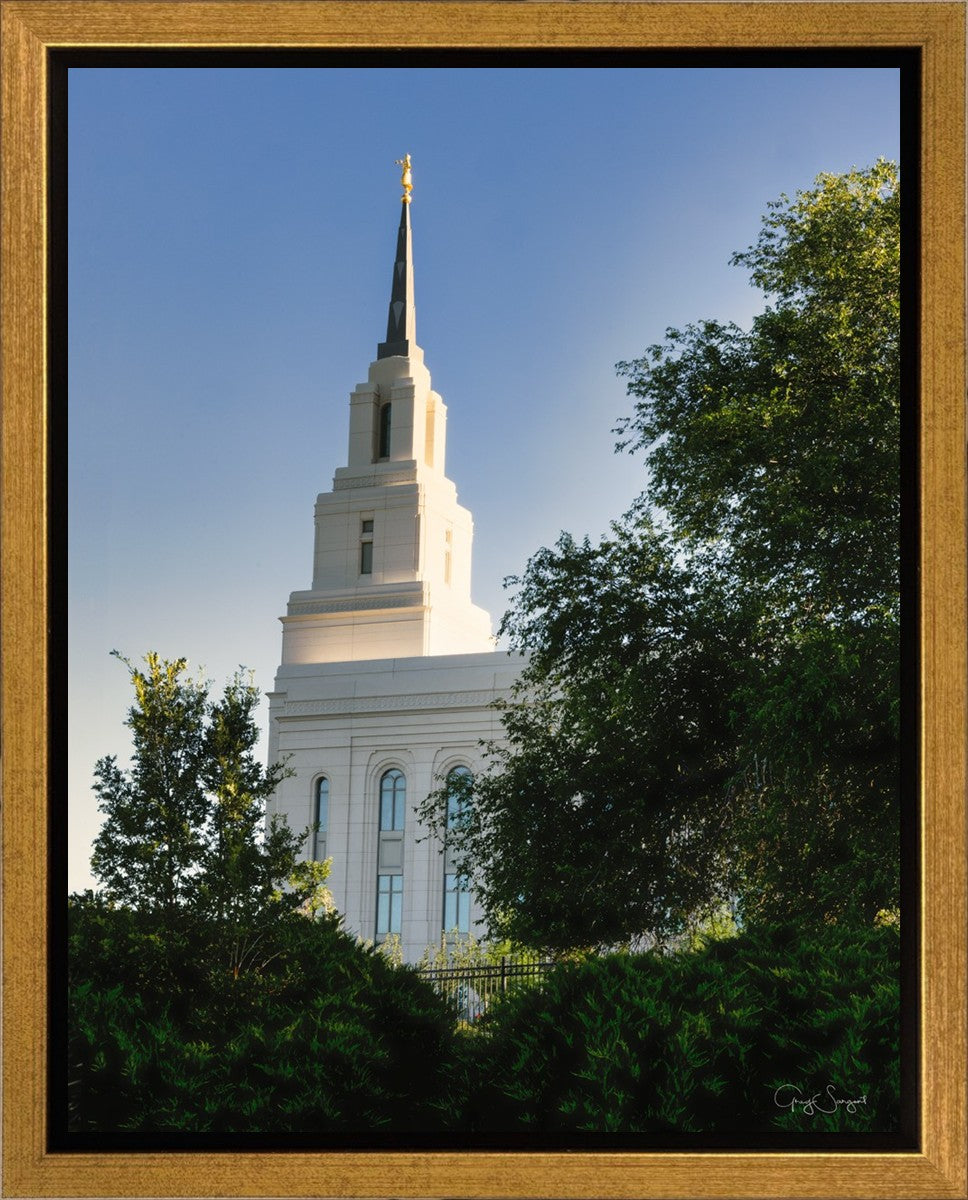 Layton Utah Morning Glow Gallery Wrap
