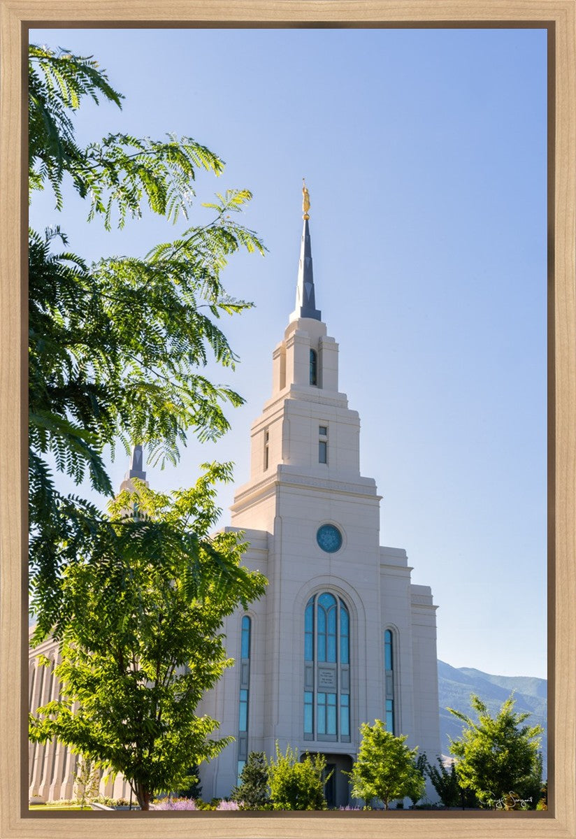Layton Utah House of the Lord Gallery Wrap