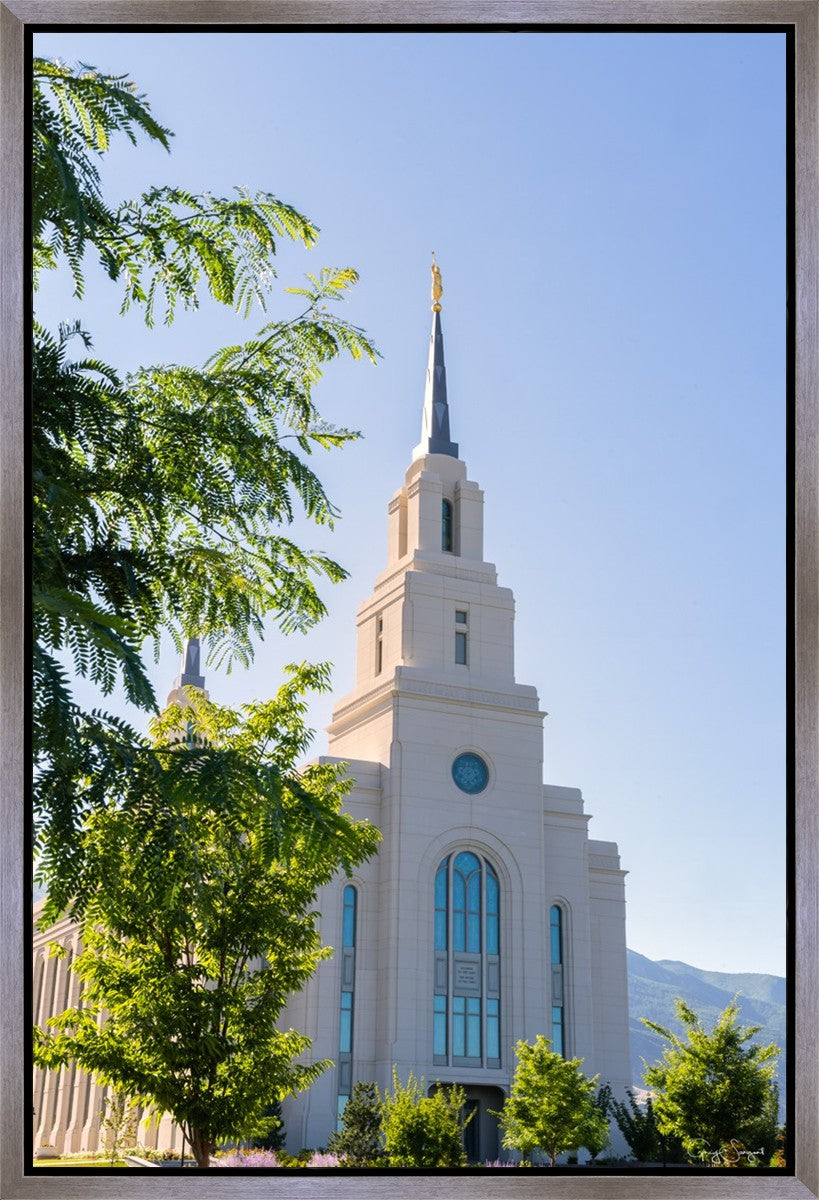 Layton Utah House of the Lord Gallery Wrap