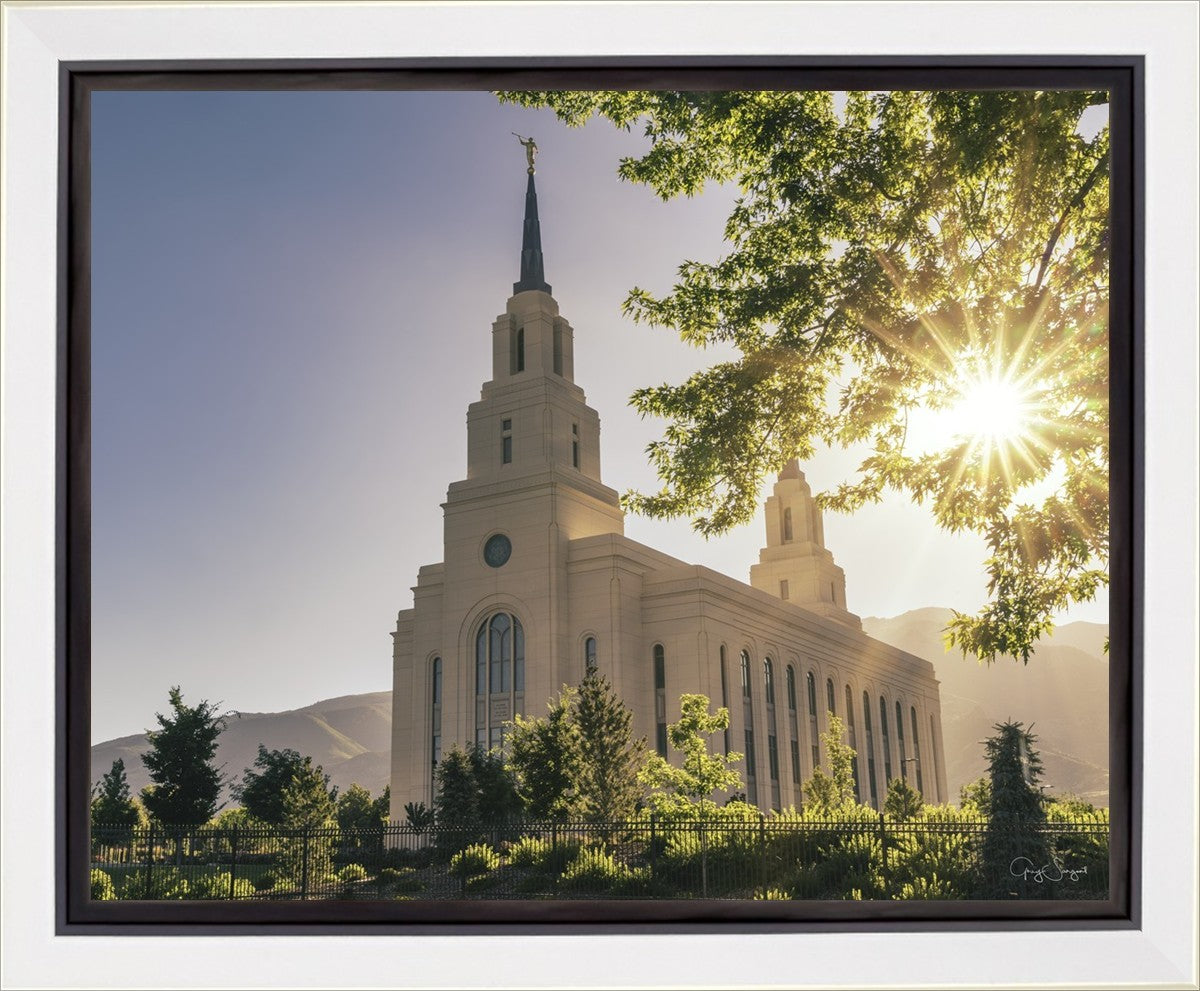 Layton Utah Layton Sunrise Gallery Wrap